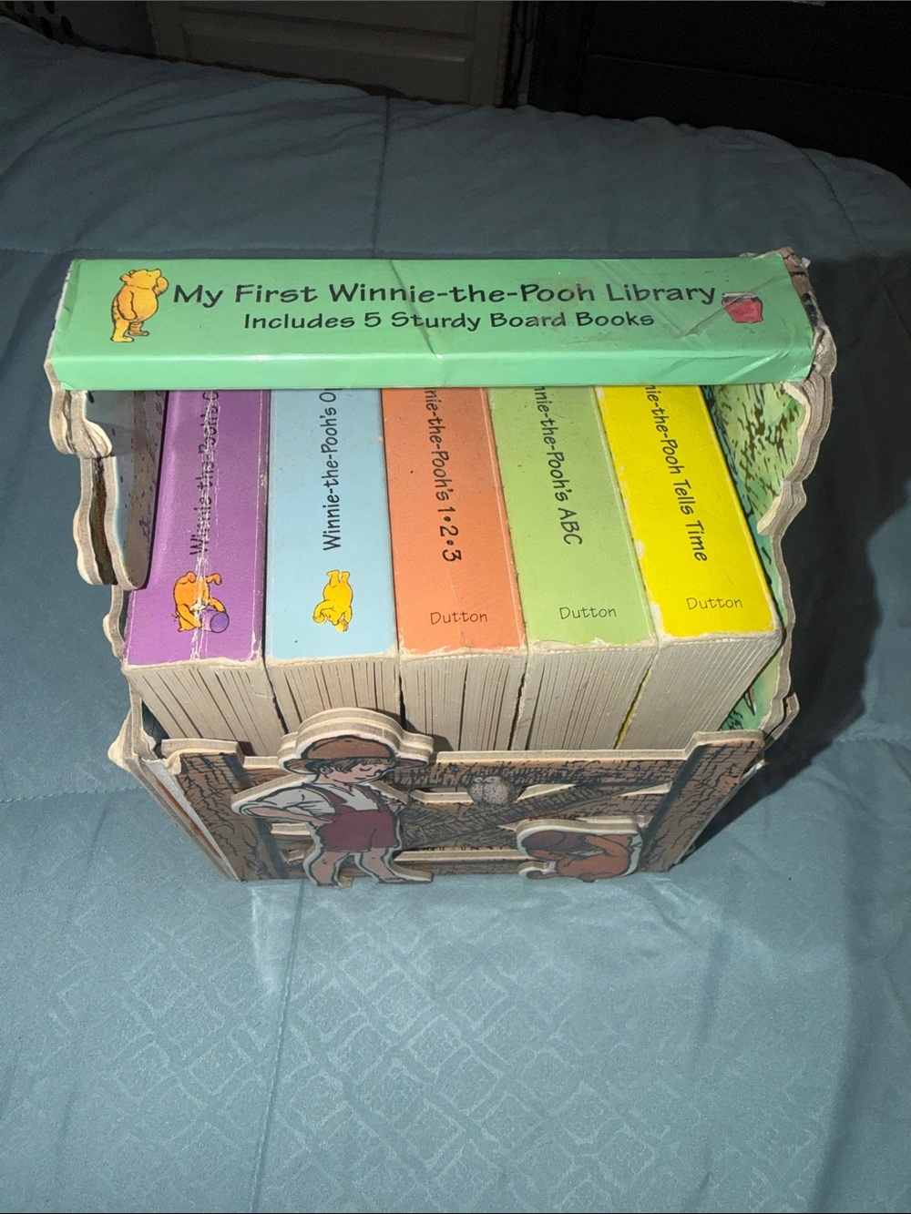 My First Library - Colorful Board Book Set Vintage